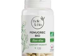 Belle&Bio Schinduf Bio, Fenugrec Organic, 120 capsule
